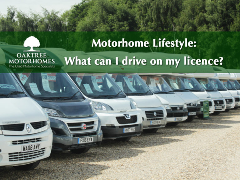Motorhome Driving Licence Post Banner